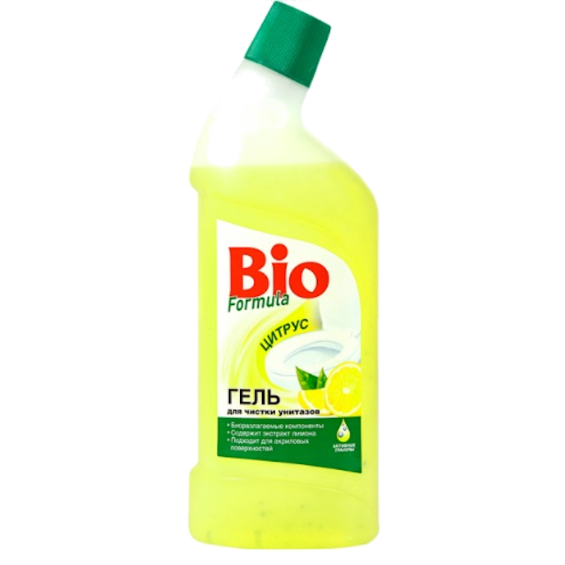 Гель для чищення унітазів BIO FORMULA Цитрус, 1000мл